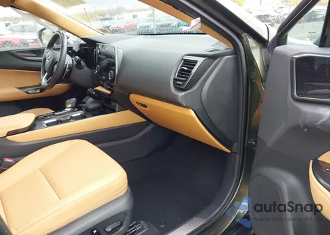 2025 Lexus Nx 350 z USA, uszkodzony, nr VIN 2T2AGCEZ6SC071040